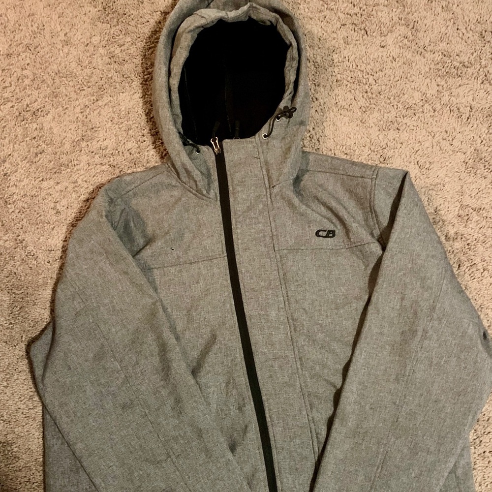Men’s CB Sports XL Soft Shell Hooded Jacket